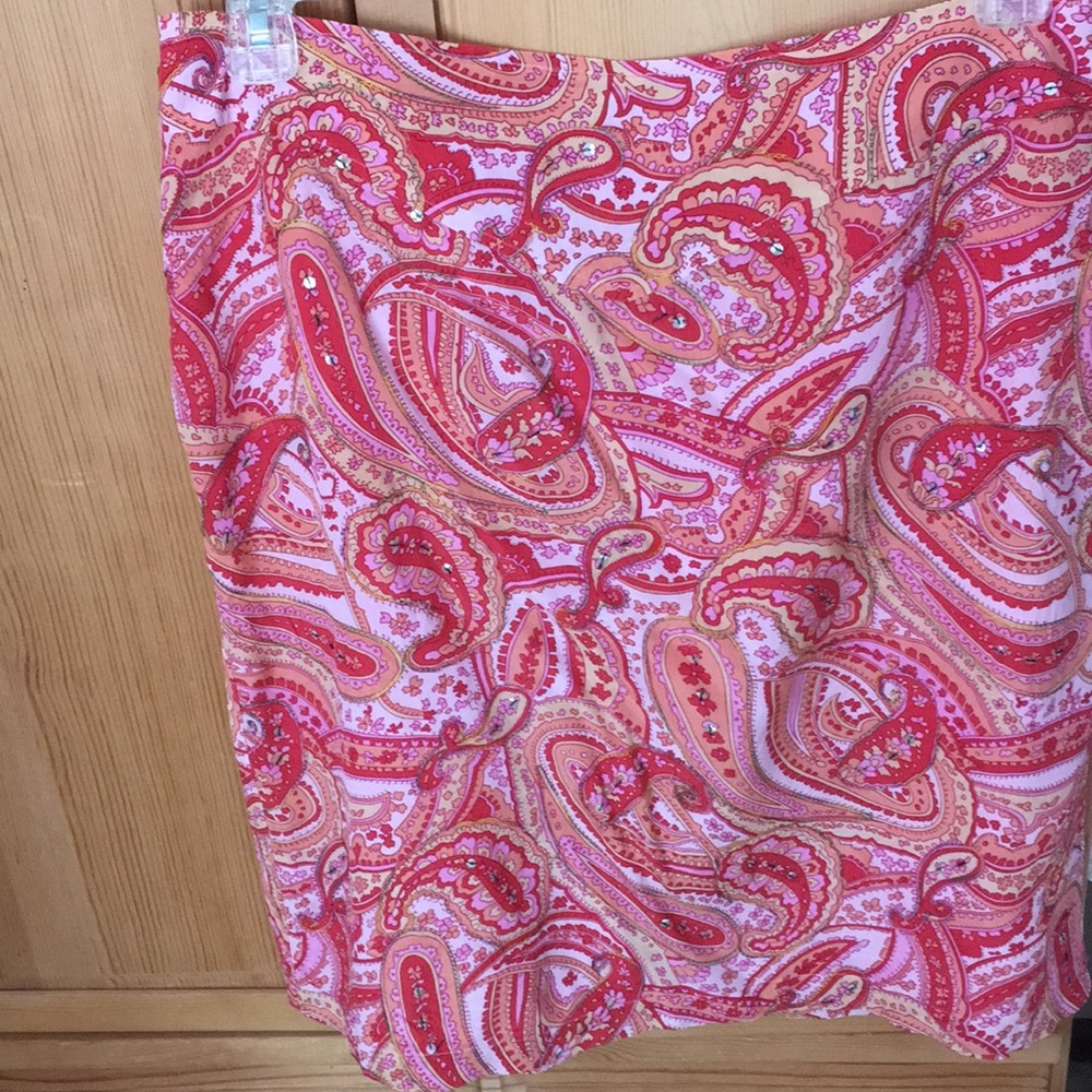 Worthington silk skirt sz 12